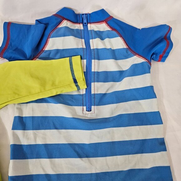 Little Me Baby Boy Swimwear Set 12M & 24M Turtle & Crab Rash Guard & Swimsuit - Picture 8 of 9